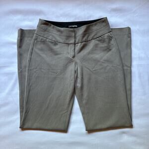 Express Low Rise Editor Wide Leg Trouser Womens 0R Office Preppy Minimal Chic
